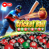 Cricket Ball Roulette live Tabletop game